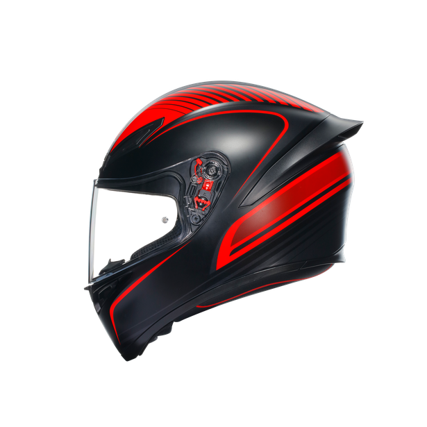 k1-s-dot-e2206-warmup-matt-black-red image number 3