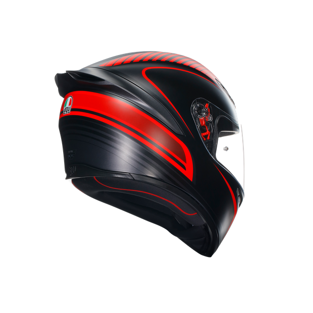 k1-s-dot-e2206-warmup-matt-black-red image number 5