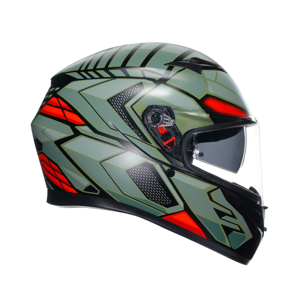 k3-dot-e2206-decept-matt-black-green-red image number 2