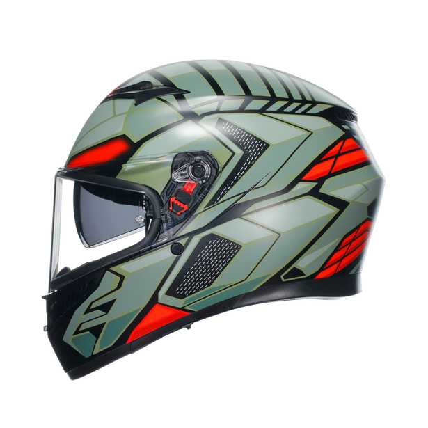 k3-dot-e2206-decept-matt-black-green-red image number 3