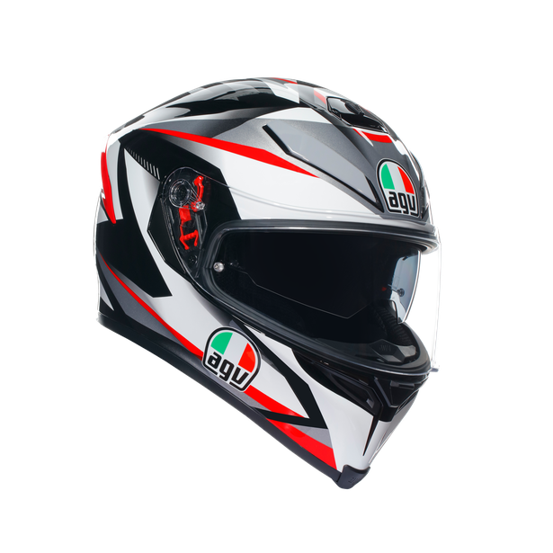 k5-s-agv-dot-ece-multi-mplk-plasma-white-black-red image number 0