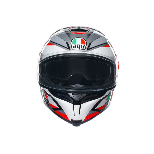 k5-s-agv-dot-ece-multi-mplk-plasma-white-black-red image number 1