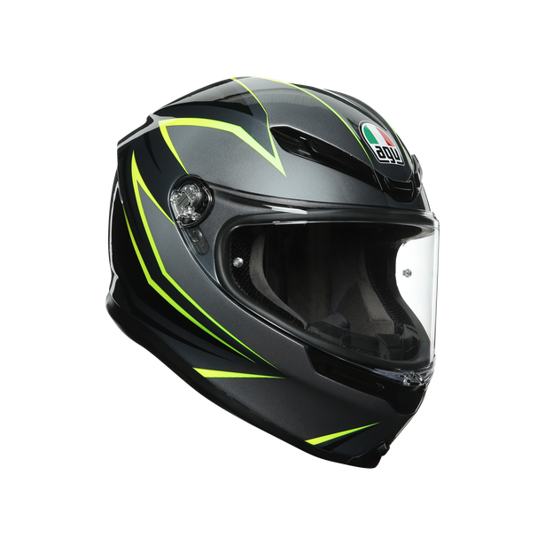 k6-agv-dot-ece-multi-mplk-flash-grey-black-lime image number 0