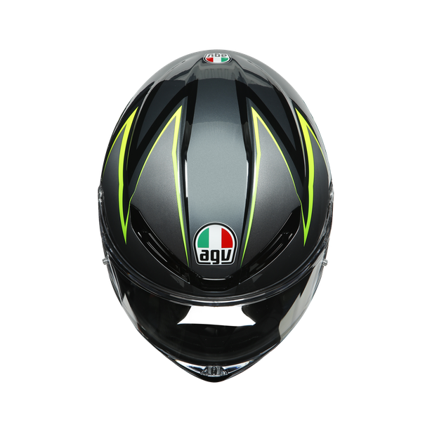 k6-agv-dot-ece-multi-mplk-flash-grey-black-lime image number 6