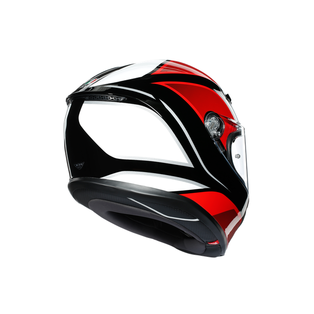 k6-agv-dot-ece-multi-mplk-hyphen-black-red-white image number 5