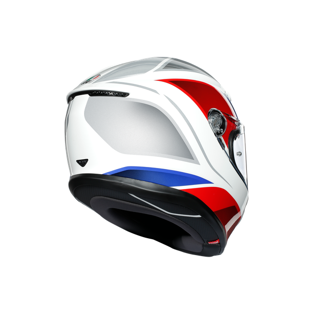 k6-agv-dot-ece-multi-mplk-hyphen-white-red-blue image number 5