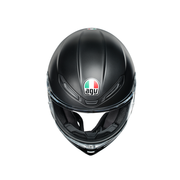 k6-agv-dot-ece-solid-mplk-matt-black image number 6