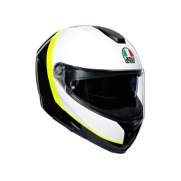 sportmodular-multi-ece-dot-ray-carbon-white-yellow-fluo image number 0